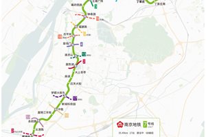 南京首条全自动驾驶地铁 7 号线列车亮相：草绿…