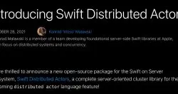 Swift释出并行运算丛集函式库Distributed Actors
