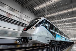 杭州机场轨道快线列车首发亮相，中国标准地铁 …